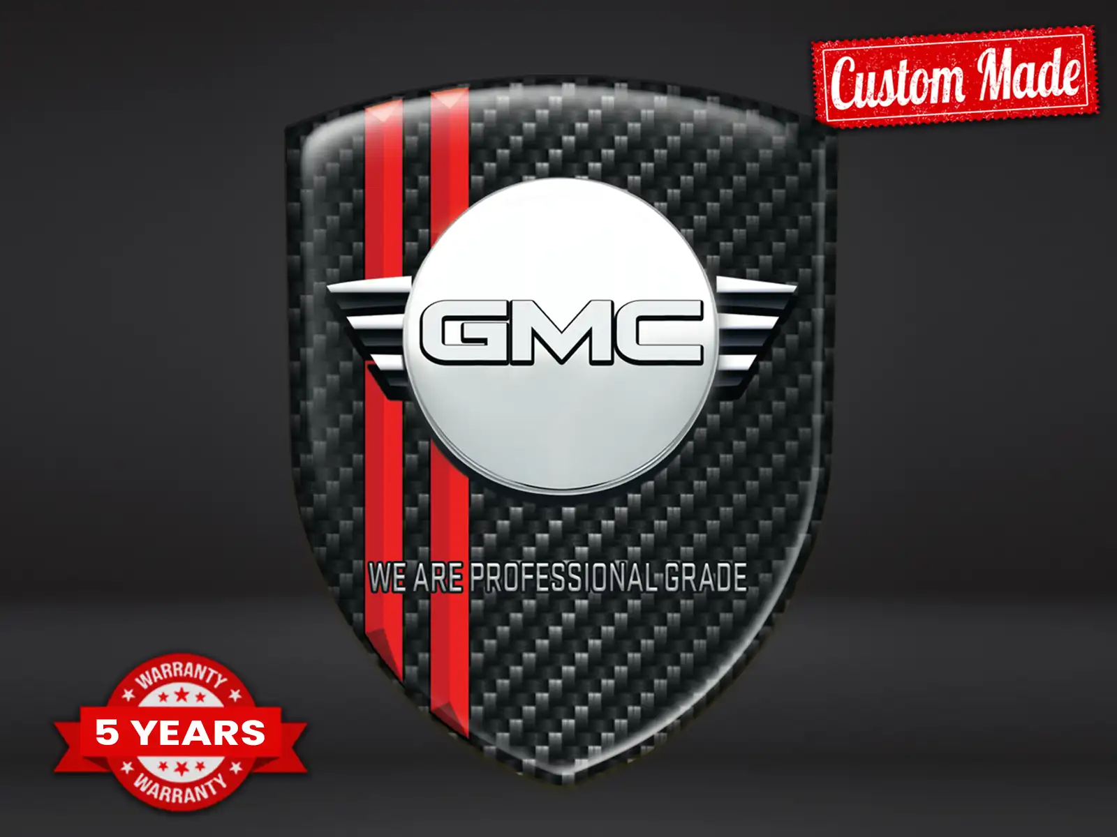 GMC Emblemi Auto Durevoli Qualità Professionale